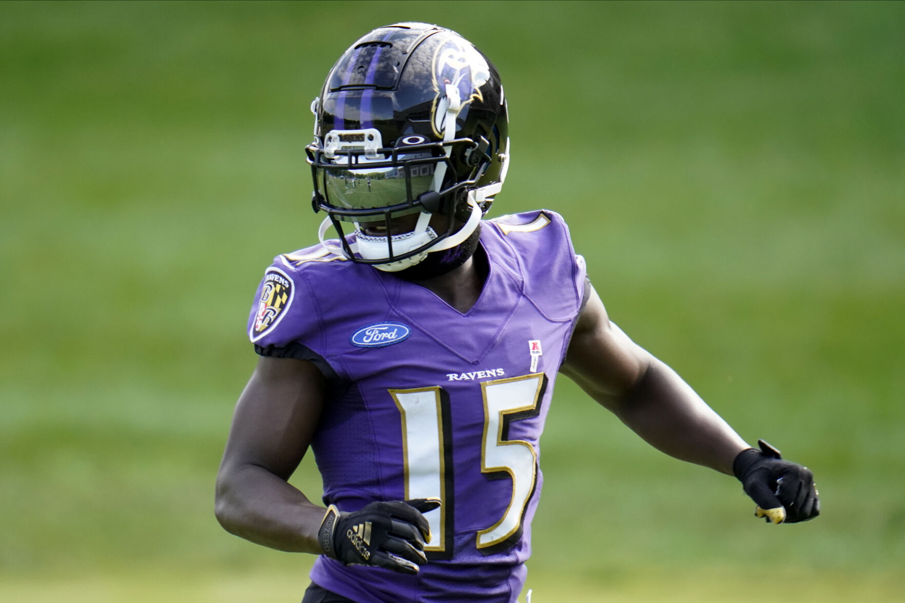 Baltimore Ravens wide receiver Marquise Brown